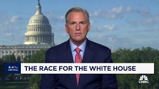 Former House Speaker Kevin McCarthy: Too late for Democrats to find another nominee