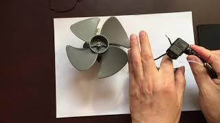 Microwave Fan Motor Easy Direct Run