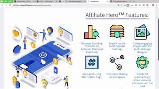 Affiliate Hero Review From Real User-Affiliate Hero Demo and Full Explanation