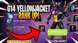 *NEW* G14 YELLOWJACKET RANK UP & GAMEPLAY! - MARVEL Strike Force - MSF