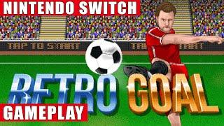 Retro Goal Nintendo Switch Gameplay