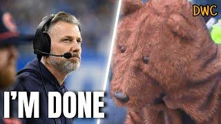 DUMB COACH INVENTS NEW DUMB WAY TO LOSE GAME || Bears Vs Lions Postgame Ranting Sesh