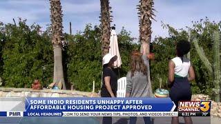 Some Residents are upset with the 4-story low income housing development coming to Indio