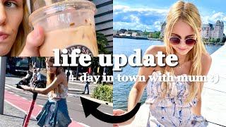 a lil update + day w mum :) // vlog