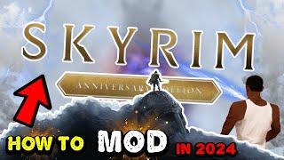 Modding Skyrim Anniversary Edition For Dummies In 2024 - 1.6.1170 (Full Beginners Guide) , Ep 1