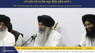 Bhai Sarbjeet Singh Ji Laddi (Hazuri Raagi Sri Darbar Sahib) - Day 4 - Experience Sikhi Smagam 2023