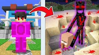 I Scared My Friend as BLOOD Enderman.EXE in Minecraft