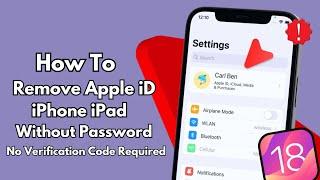 (IOS 18) Remove Apple iD From iPhone Without Password Without Verification Code ! 2024