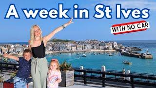 ST IVES FAMILY HOILDAY VLOG, CORNWALL, things to do in St Ives and surrounding areas with kids 🩵🩷