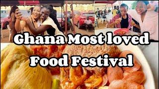 Kenkey Festival/ Most Loved Ghana Food/ Meeting my Youtube Sister @LyelaGhanem