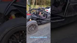 Ariel Nomad & Alpine a110 drive by!