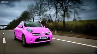 Richard Hammond Drives A Pink Nissan Micra Convertible | Top Gear