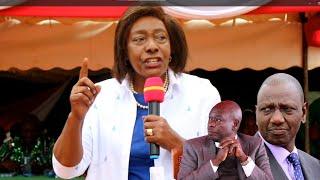 KIMEUMANA!LISTEN TO WHAT ANGRY CHARITY NGILU SAID ABOUT GACHAGUA'S IMPEACHMENT AS SHE FINALLY SPEAKS