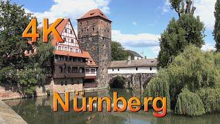 Nürnberg Doku, Sehenswürdigkeiten und der Burg Nürnberg in 4K Ultra HD.