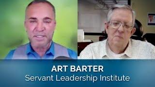 .@Art_Barter of .@SLILead Servant #Leadership Institute on .@TheDovBaron Show Video Podcast