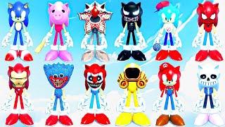 FIND the SONIC MORPHS *How to get ALL 138 Sonic Morphs and Badges* Roblox