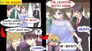 When I Got Kicked Out of the Reunion, the Class Beauty Followed Me.[Manga Dub][RomCom]