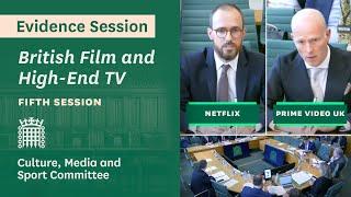 British Film and High-End TV | Fifth Session – Culture, Media and Sport Committee