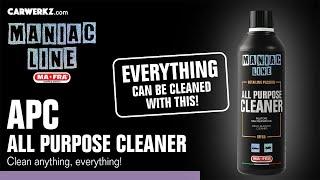 Mafra Maniac Line All Purpose Cleaner APC 500ml (Multi Purpose Cleaner to clean car interior engine)