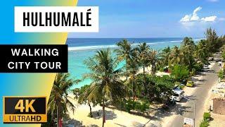 Hulhumalé Maldives CITY TOUR 4K  Walk around the RECLAIMED artificial Island | Explore Hulhumale