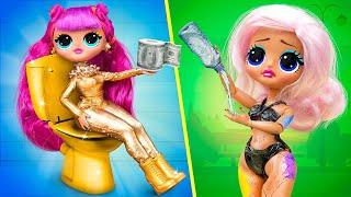 Papușa Bogată vs Păpușa Săracă / 10 idei DIY Pentru Barbie