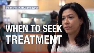 When to Seek Treatment