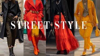 MADRID STREET FASHION 2024 EARLY SPRING 2024 FASHION TRENDS| SPRING LOOK