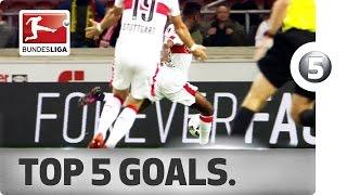 Precise Strikes and Delightful Curlers - Top 5 Goals on Matchday 8