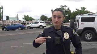 Tyrant Female Officer Gets Her Daily Dose Of Education On Public Photography-1st Amendment Audit