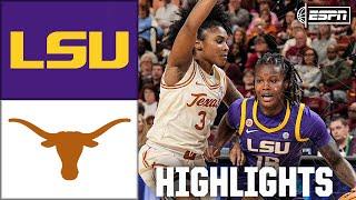 SEC Semifinal: LSU Tigers vs. Texas Longhorns | Full Game Highlights | ESPN College Basketball