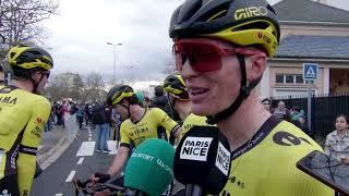 Matteo Jorgenson - Interview at the finish - Stage 1 - Paris-Nice 2024