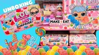 LOL Candy Surprise Make & Eat Gummy Candy Dolls Unboxing Review