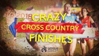 Finish-line DRAMA!  CRAZY cross country finishes! 