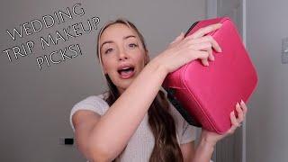 What Makeup I'm Bringing on My WEDDING TRIP! | BEST Vacation Makeup Products!