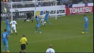 Niklas Moisander - Suomi vs Slovenia (1-0) Finland vs Slovenia (14.8.2013) YLE HD