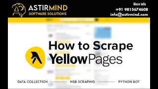 HOW TO GET DATA FROM YELLOW PAGES | DATA SCRAPING | DATA COLLECTION | SELENIUM | PYTHON BOT