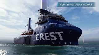 Crowley-ESVAGT Wind Farm Service Operation Vessel