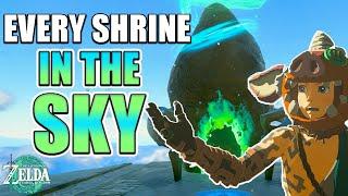 Every Sky Shrine WITH Locations | TOTK sky shrines | The Legend of Zelda: Tears of the Kingdom
