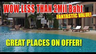 Pattaya Property: Incredible Bargains You Can't Afford to Miss! Less than 2mil Baht!
