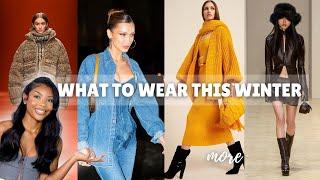 THE 2023 WINTER FASHION TRENDS ️ YOU NEED TO KNOW! | I AM DESII