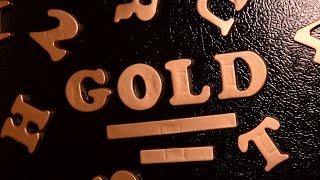 How To Make Fabulous Magnetic Gold Letters