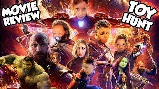 AVENGERS INFINITY WAR Movie Review + Toy Hunt at Disneyland & Black Panther Marvel Experience