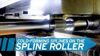 Forming Splines on the Spline Roller // In The Shop at Winters