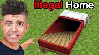 22 Illegal Houses In Minecraft!