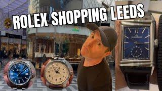 Rolex, Jaeger-LeCoultre, Omega & IWC Watch Shopping In LEEDS England!