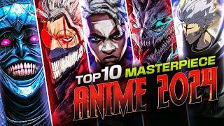 TOP 10 MASTERPIECE ANIME #2024 | BEST OF 2024 | Hin/Eng | AJAY KA REVIEW