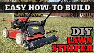 Quick and EASY DIY Lawn Striper build | Under $30!!