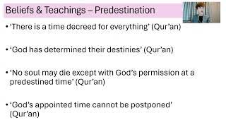 GCSE RELIGIOUS STUDIES - ISLAM KEY QUOTES FOR EVERY TOPIC (BELIEFS, TEACHINGS & PRACTICES)