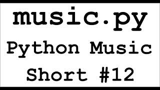 Isorhythmic Music in Python! (Python Music Short #12)