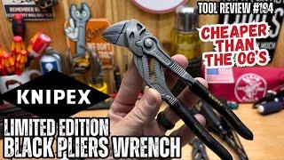 LIMITED EDITION - Knipex Black Pliers Wrench! #tools #limitededition #knipex